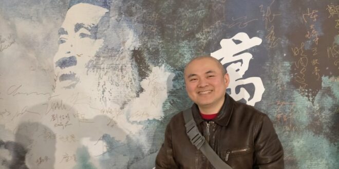 蔡平配 参加张大千纪录片“万里千寻”巴黎首映 Documentaire sur Zhang Daqian à Paris